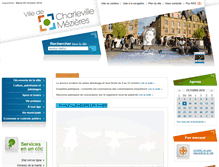 Tablet Screenshot of charleville-mezieres.fr